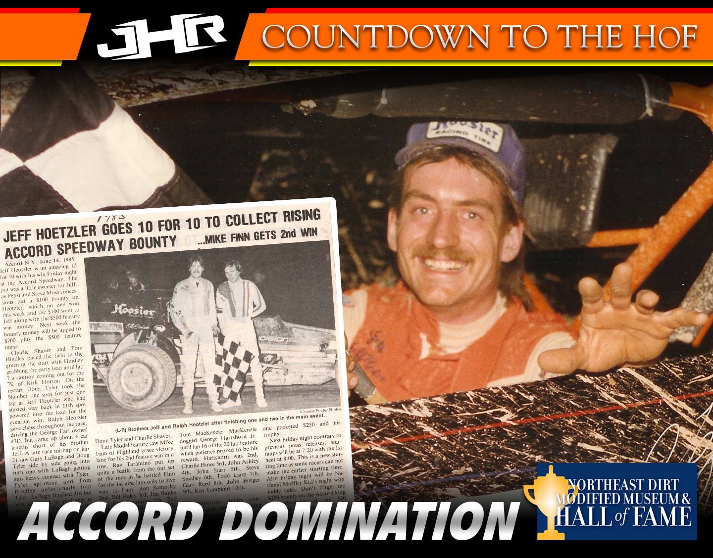 Jeff Heotzler Dirt Modified Hall of Fame - Accord Speedway Dominance 1983-1986